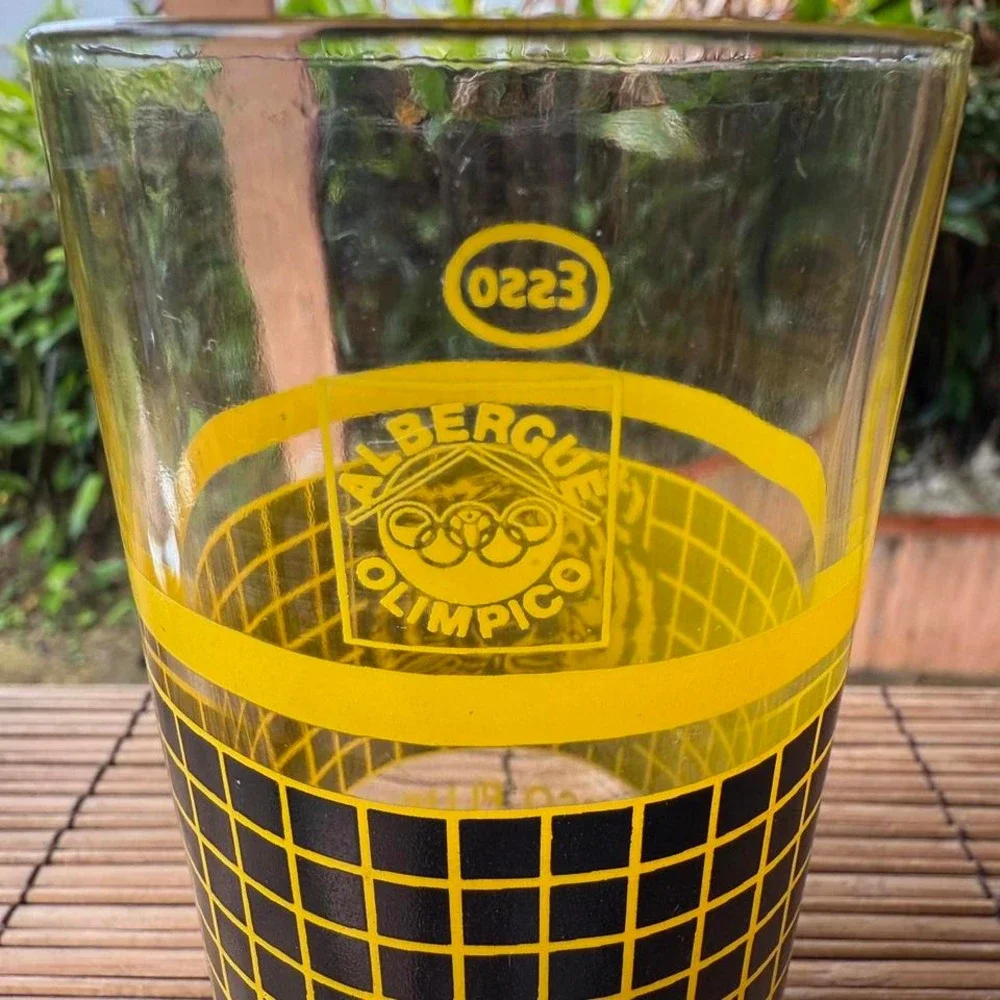 Vintage Esso Tiger Glasses Set of 2 Puerto Rico Promo‎ 1970s
